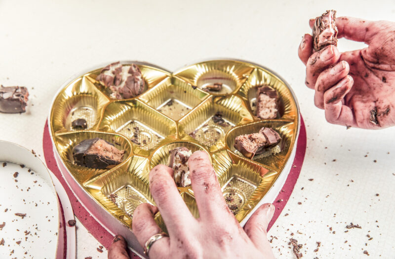 Box of Chocolates Free Stock Photo