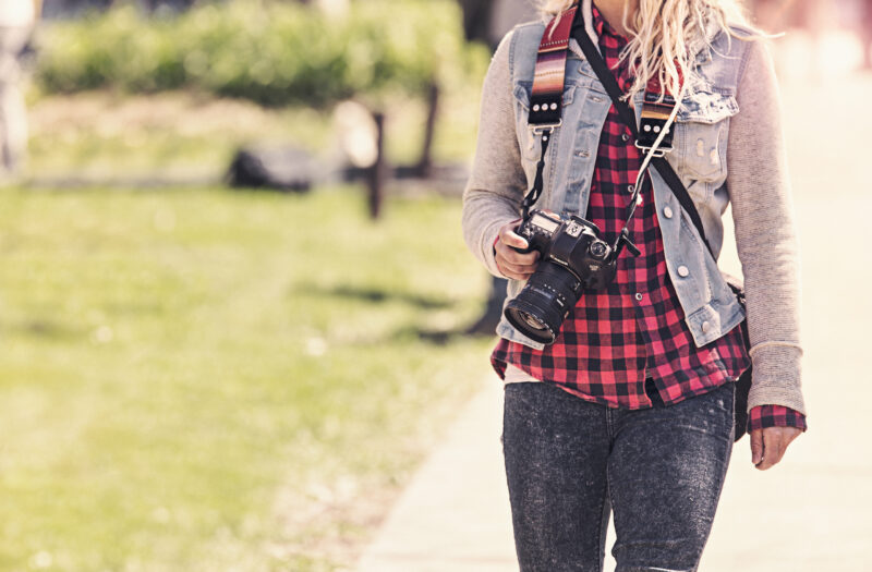 Woman Photographer Free Stock Photo