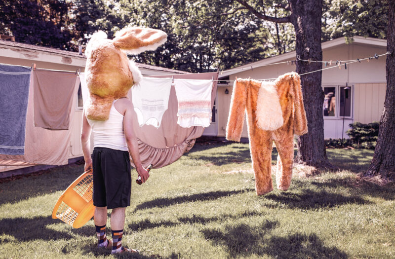 Washing LIne Free Stock Photo