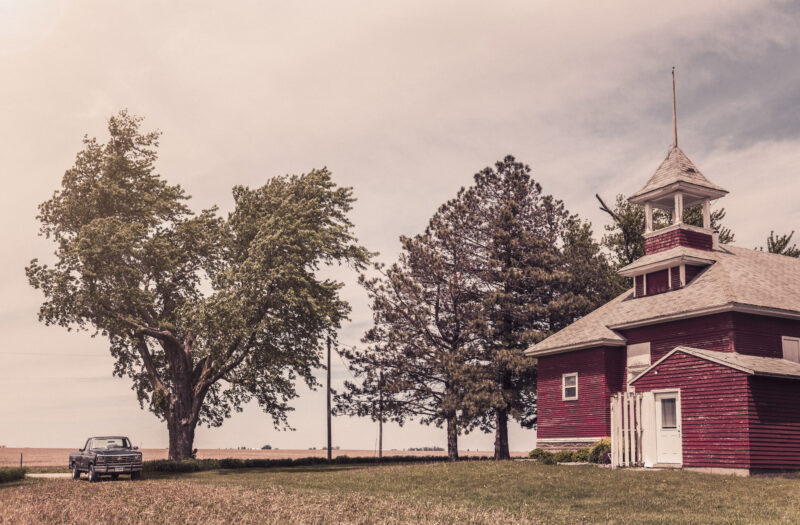 Peaceful Farm in Summer Free Stock Photo