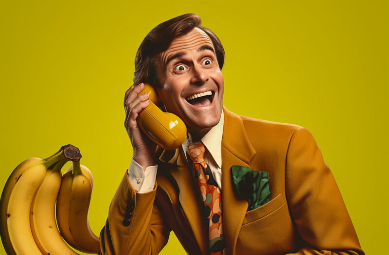 Retro Sales Guy Free Stock Photo