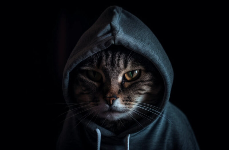 Cat Thief Animal Free Stock Photo