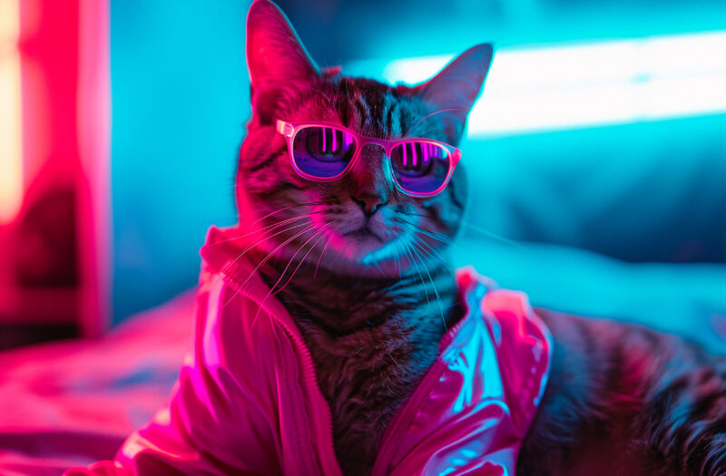 Cyber Kitty Free Stock Photo