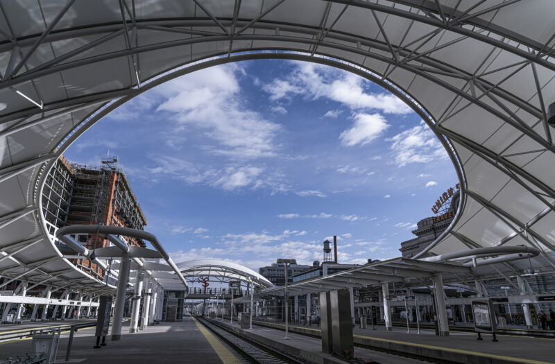 Empty Train Station Free Stock Photo