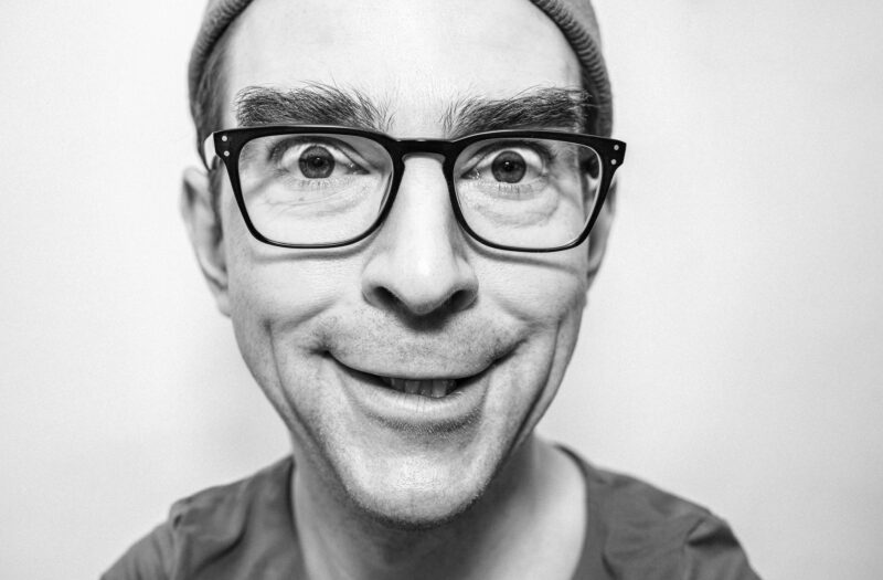 Smiling Nerdy Guy Free Stock Photo