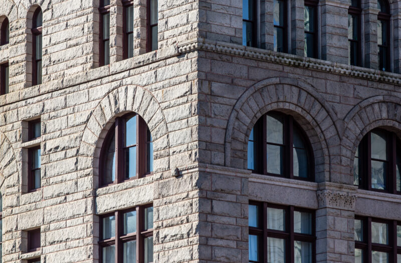 Old Building Corner Free Stock Photo