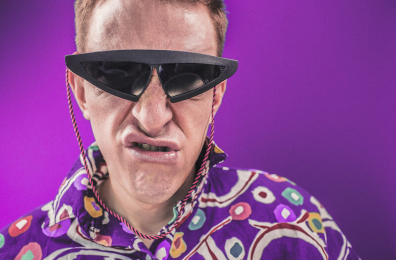 80s Man Free Stock Photo