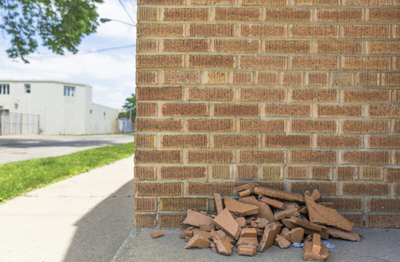 Brick Building Wall Free Stock Photo