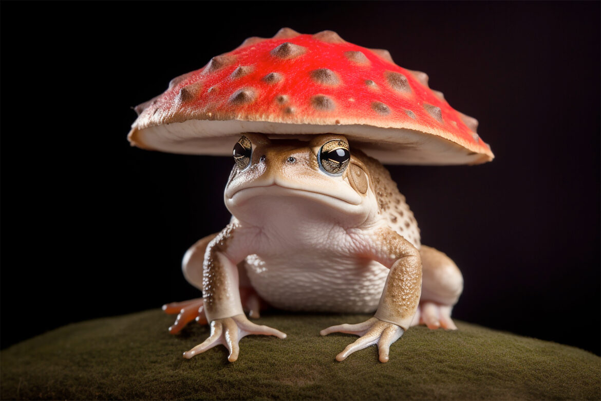 Toad Stool Nature Free Stock Photo